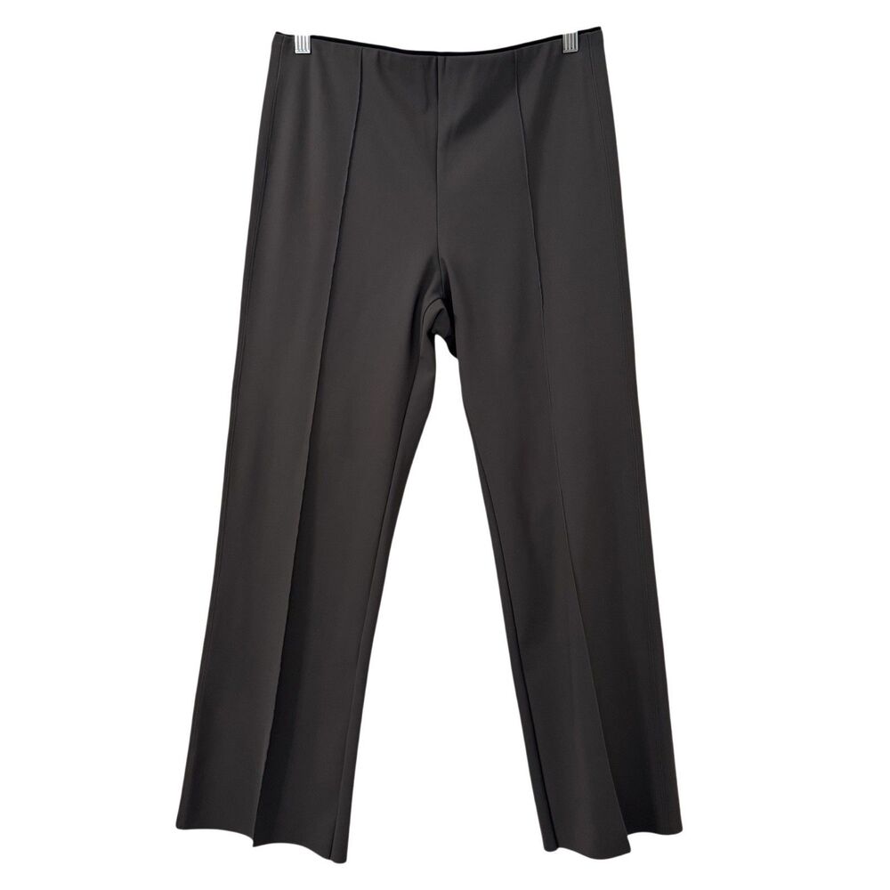 Athleta Pants Medium Gray Mercurial‎ Crop Flare Elastic Waist Stretch Minimalist